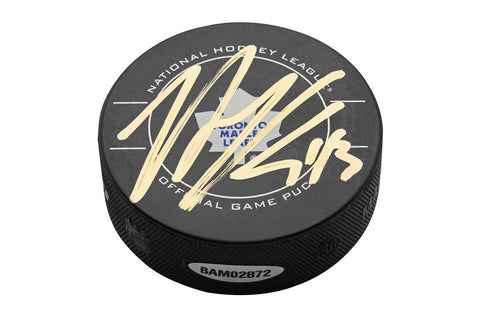 Nazem Kadri Autographed Hockey Puck