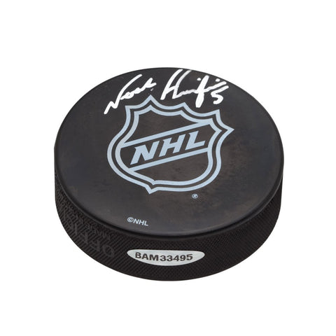 Noah Hanifin Autographed NHL Puck