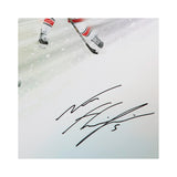 Noah Hanifin Autographed "Wind Up" 16 x 20