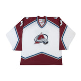 Patrick Roy Autographed Authentic CCM Heroes of Hockey White Colorado Avalanche Jersey