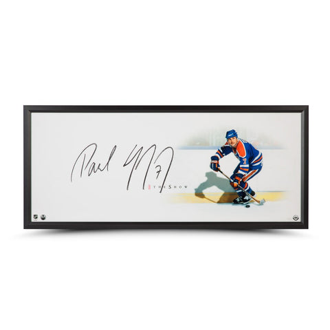 Paul Coffey Autographed "The Show" Display