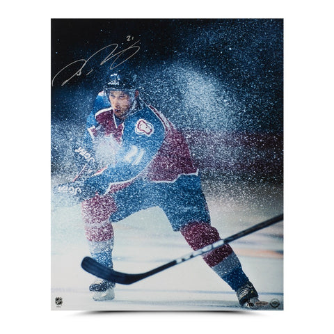 Peter Forsberg Autographed "Ice Storm" 16 x 20 Photo