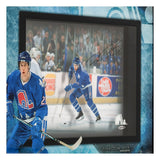 Peter Forsberg Autographed Quebec Shadow Box
