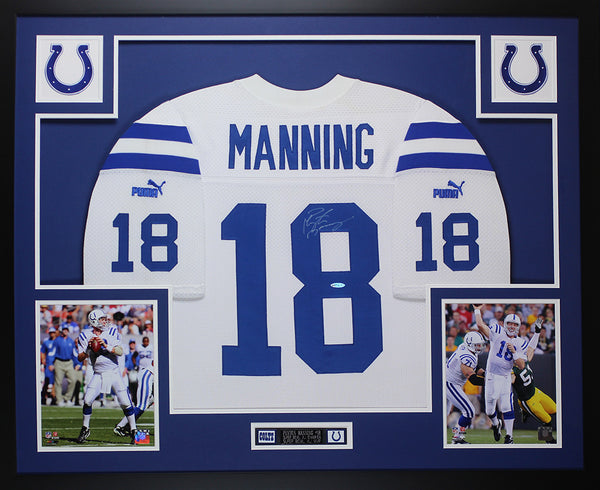 peyton manning colts jersey signed