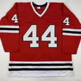Autographed/Signed KIMMO TIMONEN Chicago Red Hockey Jersey JSA COA Auto