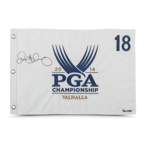 Rory McIlroy Autographed 2014 Embroidered PGA Championship Pin Flag