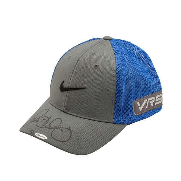 Rory McIlroy Autographed Grey and Cobalt Blue Nike Hat