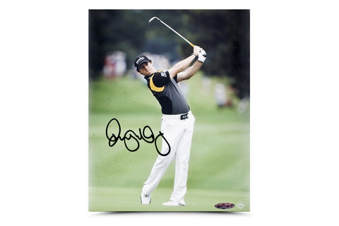 Rory McIlroy Autographed Approach Picture