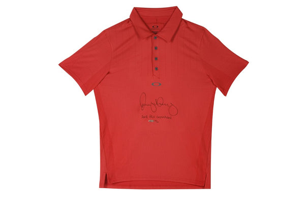 Rory McIlroy Autographed On Point Oakley Polo