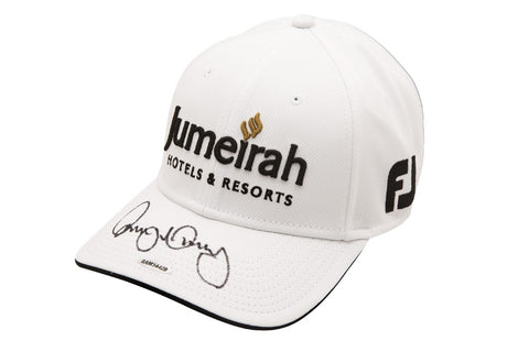 Rory McIlroy Autographed Jumeriah White Titleist Hat