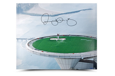 Rory McIlroy Autographed Top of the Tower Picture