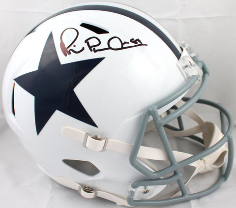 Michael Irvin Autographed Cowboys F/S 60-63 Speed Helmet-Beckett W Hologram