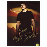 Brandon Routh Autographed Superman Returns Superman Logo 8.5x11 Photo