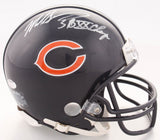 Mike Singletary Signed Bears Mini Helmet Inscribed "SB XX Champs" (Schwartz COA)