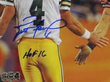 Brett Favre Signed Green Bay Packers Framed 8x10 Photo - Urlacher w-HOF 16