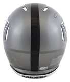 Raiders Howie Long "HOF 00" Signed Flash Full Size Speed Proline Helmet BAS Wit