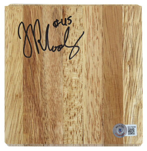 Notre Dame Jack Cooley Authentic Signed 6x6 Floorboard Autographed BAS #BG79096