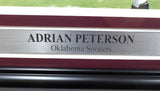 Adrian Peterson Autographed Signed Framed 8x10 Photo Oklahoma Beckett E99324