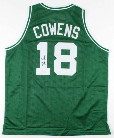 Dave Cowens Signed Celtics Green Jersey (JSA COA) 2xNBA champion / 1973 NBA MVP