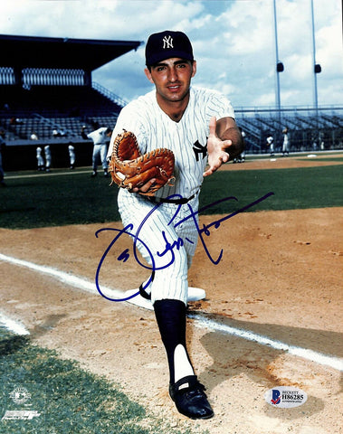 Yankees Joe Pepitone Authentic Signed 8x10 Photo Autographed BAS 1