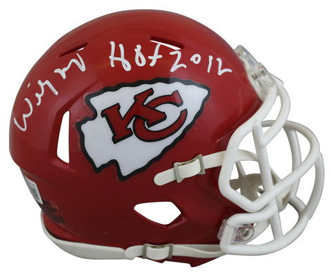 Chiefs Willie Roaf "HOF 12" Authentic Signed Speed Mini Helmet BAS Witnessed
