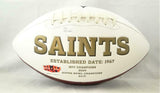 Brandin Cooks Autographed New Orleans Saints Logo Football- JSA Witnessed Auth