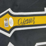 Framed Autographed/Signed Oneil Cruz 33x42 Pittsburgh Black Jersey JSA COA