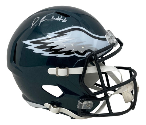 Devonta Smith Signed Philadelphia Eagles Full Size Speed Replica Helmet Fanatics