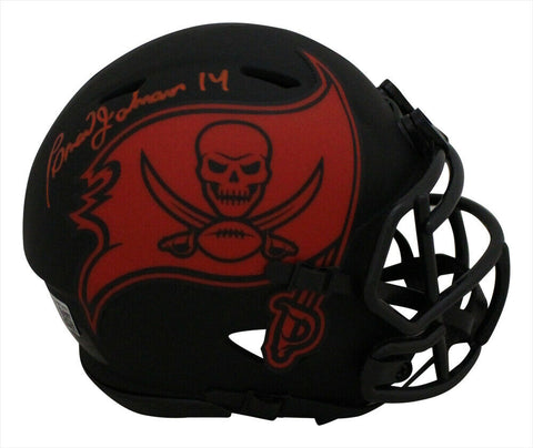 Brad Johnson Signed Tampa Bay Buccaneers Eclipse Mini Helmet BAS 34058