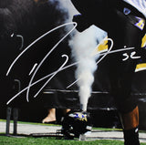 Ray Lewis Autographed/Signed Baltimore Ravens 16x20 Photo Beckett 38894