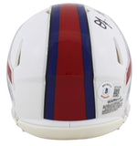 Bills O.J. Howard Authentic Signed Speed Mini Helmet Autographed BAS Witnessed