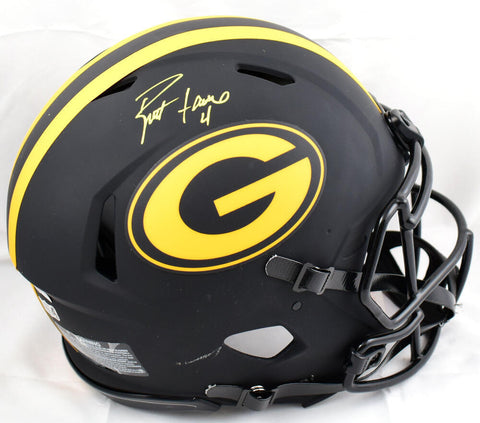 Brett Favre Autographed Packers F/S Eclipse Speed Authentic Helmet-Beckett Holo