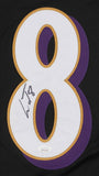 Lamar Jackson Signed Baltimore Ravens Jersey (JSA COA) 2016 Heisman Trophy Q.B.