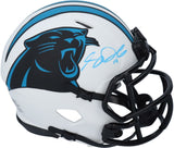 Sam Darnold Carolina Panthers Signed Lunar Eclipse Alternate Mini Helmet