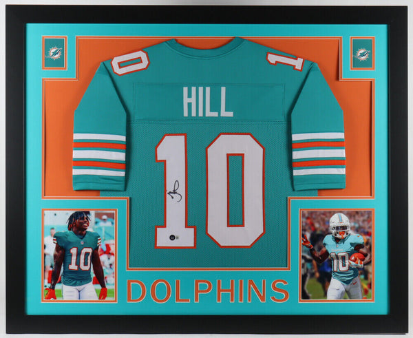 Tyreek Hill Signed Miami Dolphins Alternate Jersey (Beckett) 6xPro