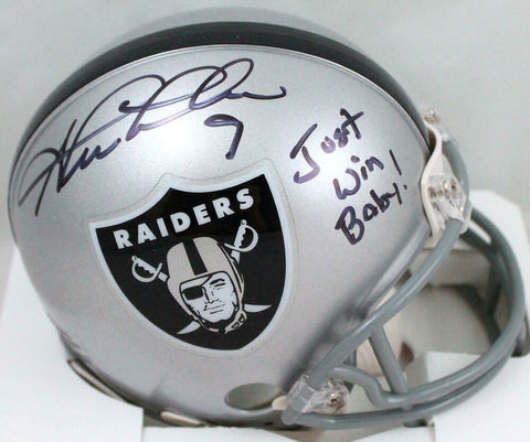 Shane Lechler Autographed Oakland Raiders Mini Helmet w/Insc.-Beckett W Hologram