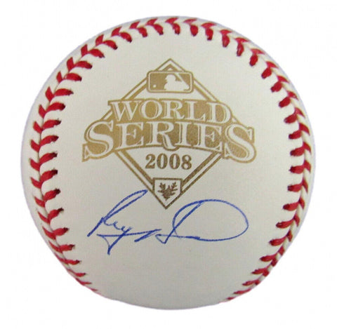 Ryan Howard Signed Philadelphia Phillies 2008 World Series Baseball (JSA COA)