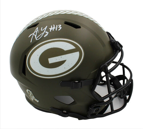 Allen Lazard Signed Green Bay Packers Speed Full Size STS NFL Helmet
