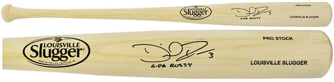 David Ross Signed Louisville Slugger Blonde Baseball Bat w/G-Pa Rossy - (SS COA)