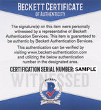 Brian Urlacher Signed Bears 23x27 Custom Framed Photo Display (Beckett COA)