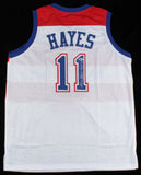 Elvin Hayes Signed Washington Bullets Jersey Inscribed "HOF 90" (Beckett COA)