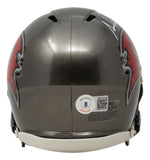 Simeon Rice Signed Tampa Bay Buccaneers Mini Speed Replica Helmet BAS