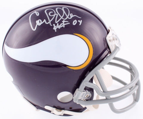 Carl Eller Signed Minnesota Vikings Mini Helmet Inscribed "HOF 04" (JSA COA)