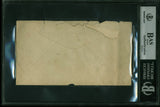 Al Simmons 3.5x6.5 Hand Written Envelope Postmarked June 4 1930 BAS Slabbed