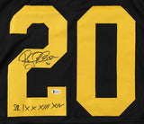 Rocky Bleier Signed Pittsburgh Steelers Jersey "SB IX X XIII XIV" (Beckett COA)