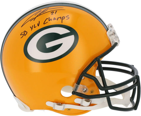 Charles Woodson Green Bay Packers Signed Authentic Helmet & "SB XLV Champs" Insc