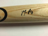 Autographed/Signed MAIKEL FRANCO Natural Pro Model 34 Baseball Bat JSA COA PHOTO