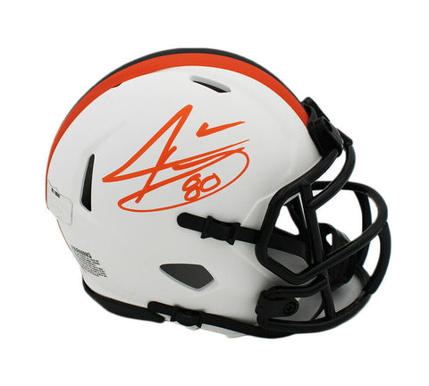 Jarvis Landry Signed Cleveland Browns Speed Lunar NFL Mini Helmet