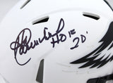 Harold Carmichael Signed Eagles Lunar Speed Mini Helmet w/HOF-Beckett W Holo