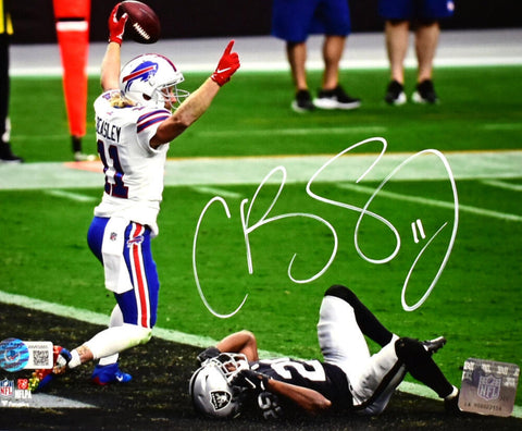 Cole Beasley Autographed Buffalo Bills 8x10 Touchdown Photo- Beckett W Hologram